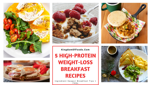 5 High-Protein Weight-Loss Breakfast Recipes