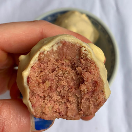 My Favorite No-Bake White Chocolate Raspberry Truffles