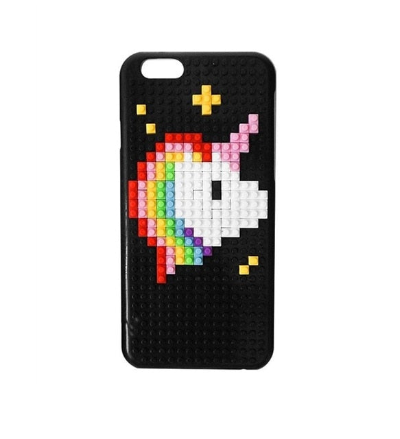 Handmade Lego Blocks Case For IPhone (Unicorn/Mickey Mouse/Mini/Donald/Daisy)